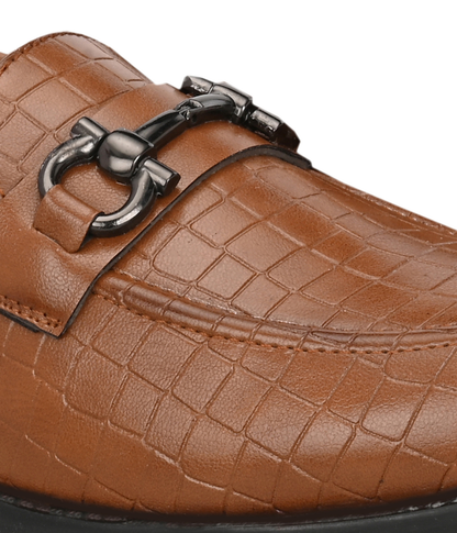 Naatu Slipon Shoes | Stylish Shoes for Men (Tan)