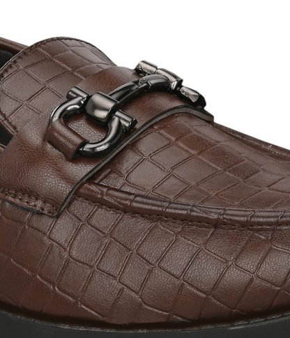 Naatu Slipon Shoes | Stylish Shoes for Men (Brown)