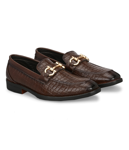 Naatu Slipon Shoes | Stylish Shoes for Men (D-Brown)