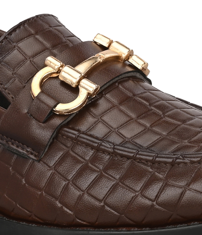 Naatu Slipon Shoes | Stylish Shoes for Men (D-Brown)
